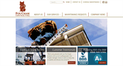 Desktop Screenshot of foxchasecontracting.com